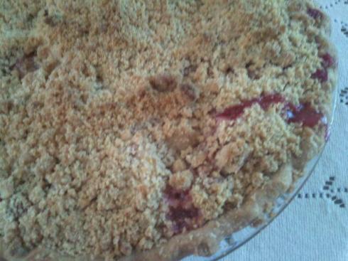 Raspberry Peach Closeup